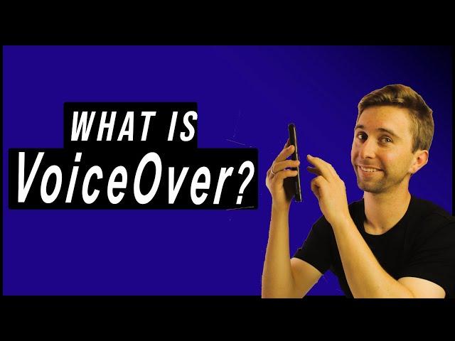 What Is VoiceOver Screen Reader on iPhone?