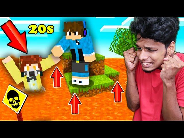 Minecraft : LAVA RISES IN EVERY 20 Second !!!! Perfect Gaming Machan | PGM |