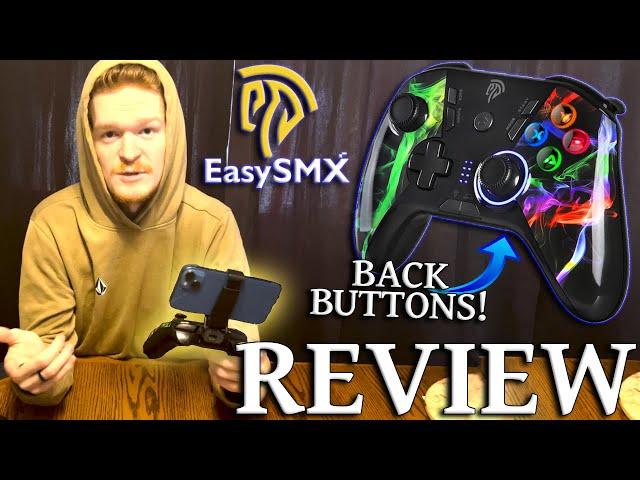 EASY SMX 9110 Unboxing and Review | Back Buttons for Mobile & PC Gaming!