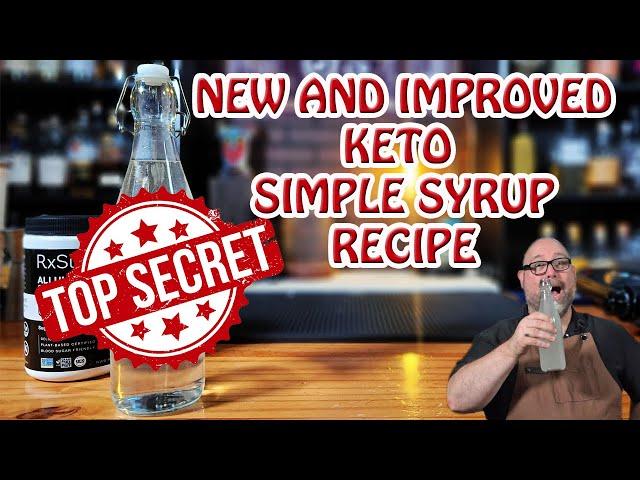 The PERFECT KETO Simple Syrup