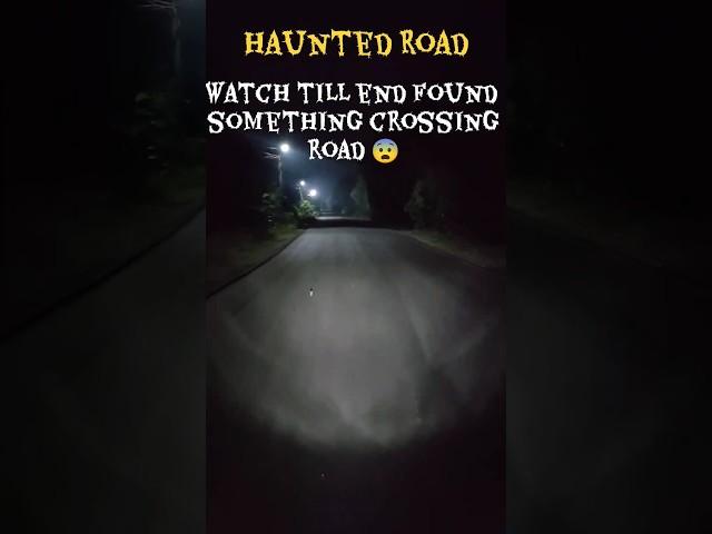 Real Ghost found crossing the road #ghost  #chennai #scary #shorts #subscribe  