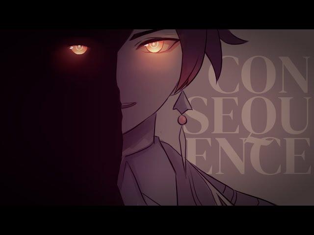 【Genshin Animatic】Dark!Zhongli x Lumine | Consequence