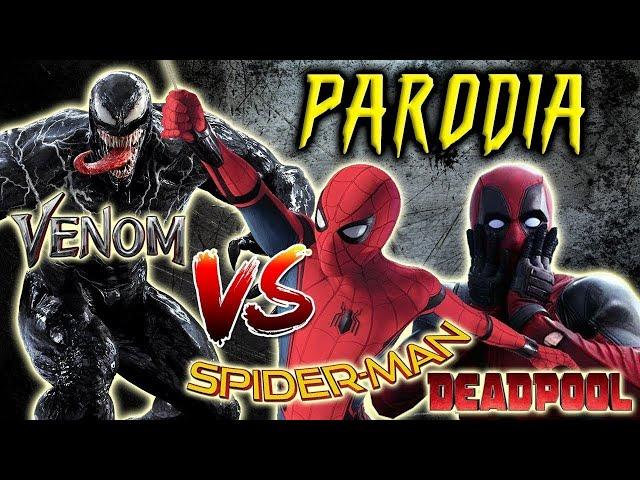 Spider-Man y Deadpool vs Venom - Version Mexicana
