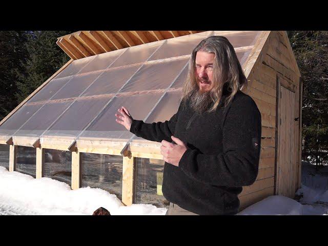 Passive Solar Greenhouse Tour