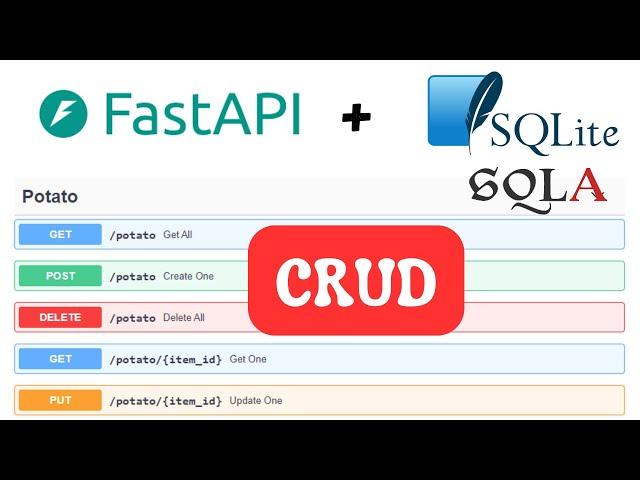 How to Build a FastAPI SQLite REST API in Python | CRUD Operations | SQLAlchemy | in Just 14 Minutes