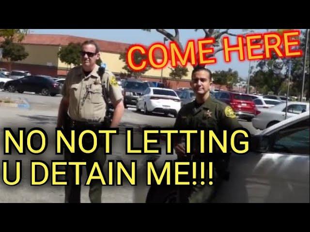 COP TRIES TO DETAIN ME GETS OWNED. DETAINMENT FAIL!!!  1ST AMENDMENT AUDIT 2017 flashback