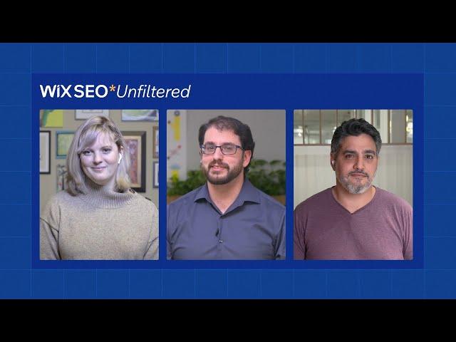 Wix SEO Unfiltered | We're Taking a Closer Look at Wix SEO  | Wix.com