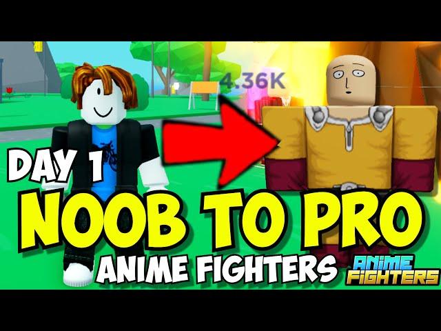 [Day 1] Noob to Pro in Anime Fighters! (Beginners Guide!)