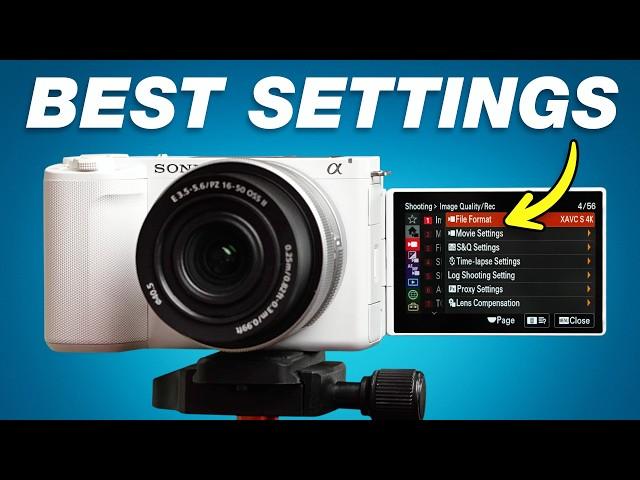 Sony ZV-E10 II Tutorial: Quick Camera Setup & Best Settings for Video