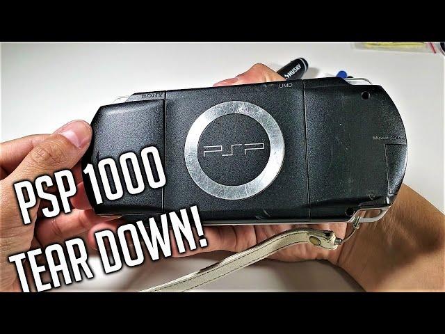 PSP 1000 Complete Disassembly 2020 - EASY Tutorial Step By Step - PlayStation Portable 1000 (Phat)