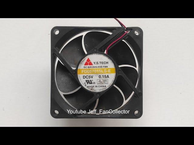 VERY RARE YS.Tech Fan FD057015LS-E 5V 0.15A 7015 2wire Made In China