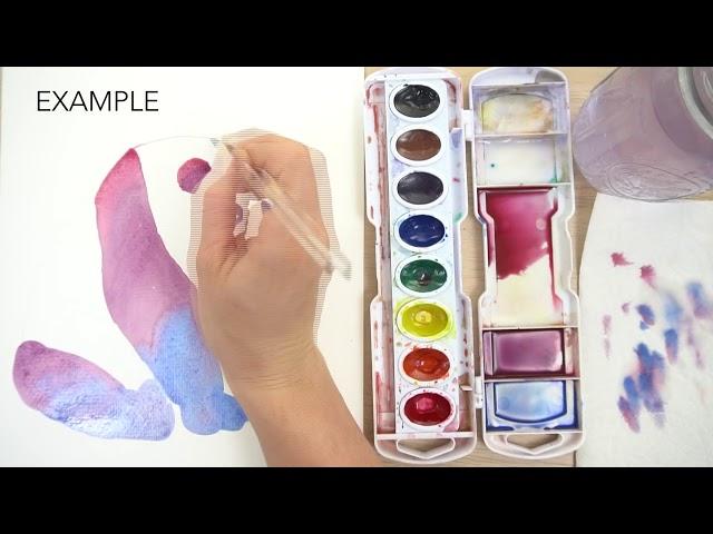 How to Mix Watercolor -  Beginner