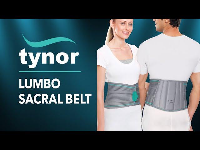 Tynor Lumbo Sacral Belt (A05) for providing comfortable support to lower back pain.