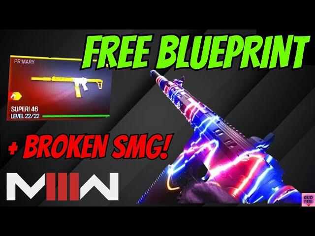 MW3 - THIS INSANE SMG DESTROYS EVERYTHING + NEW FREE BLUEPRINT FOR MW3 & WARZONE (SEASON 4 RELOADED)