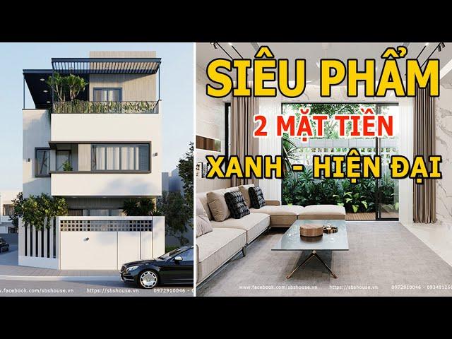 THIÊN ĐƯỜNG LÀ ĐÂY - NHÀ PHỐ 3 TẦNG 2 MẶT TIỀN CHUẨN PHONG CÁCH HIỆN ĐẠI