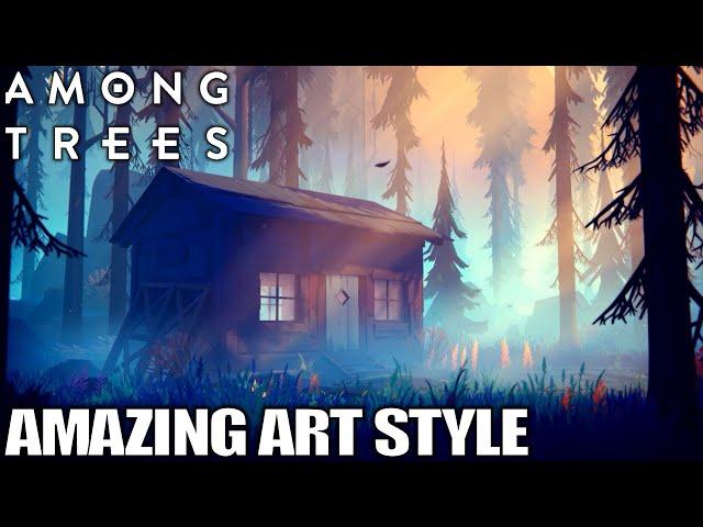 Best Looking Survival Games Ever? | Among Trees Gameplay | E01