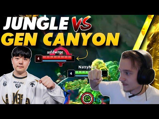 NattyNatt & T1 Gumayusi vs GEN Canyon & GEN Peyz