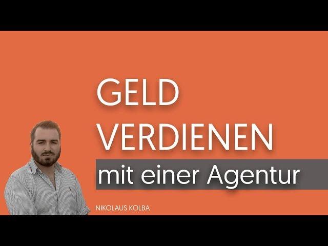 Wieviel Geld verdient man mit einer Agentur?