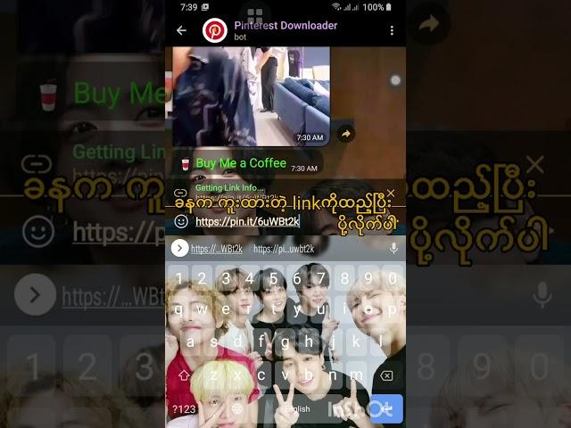 #pinterest video downနည်း။