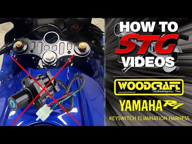 How To Install The Woodcraft Yamaha R7 Keyswitch Elimination Harness