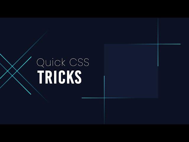 Awesome CSS Border Animation Effect | Quick CSS Tricks