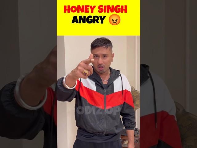 YO YO HONEY SING ANGRY REPLY  #shorts #yoyohoneysingh