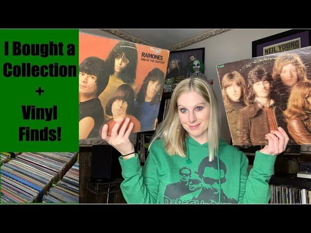 I Bought a Record Collection + Various Vinyl Finds! Ramones, Joy Division, Box Tops & More!