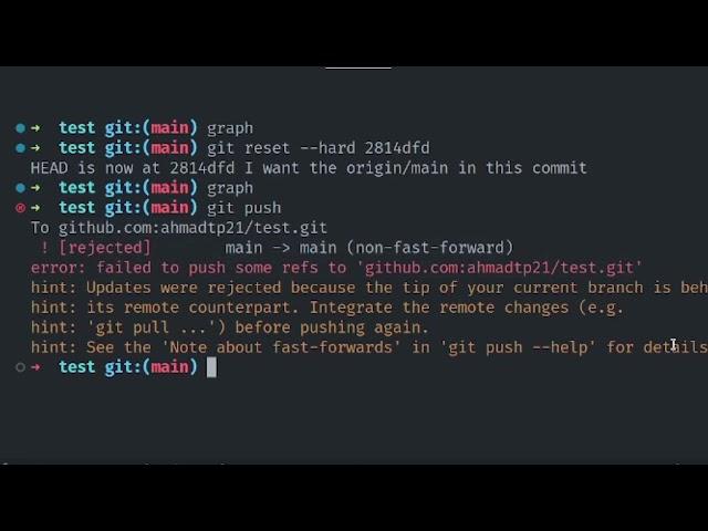 [FIXED] Git Failed to Push Some Refs