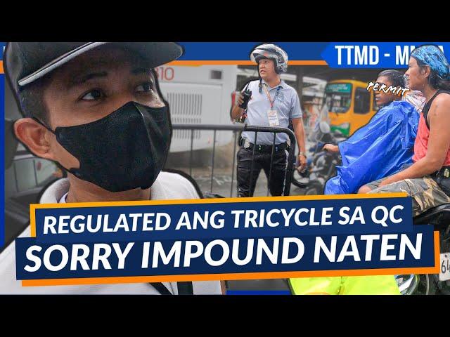 Ang ALLOWED lang is yung may TODA AND PERMIT / ttmd - mmda / papapau