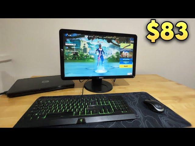 I Bought A Gaming Setup For Less Than $100