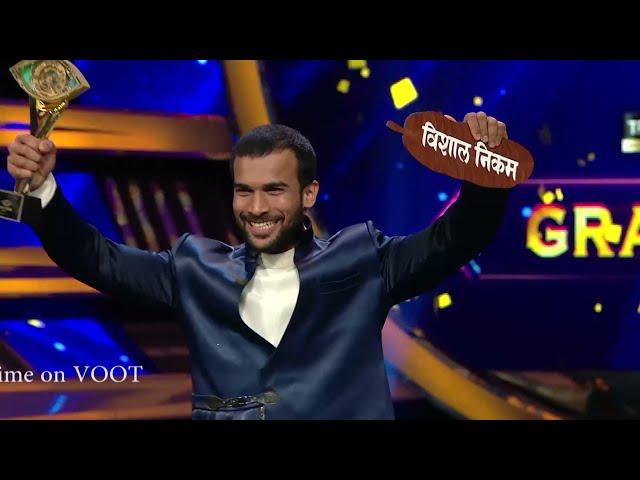 Bigg Boss Marathi Season 3 Winner Vishal Nikkam's Winning Moment