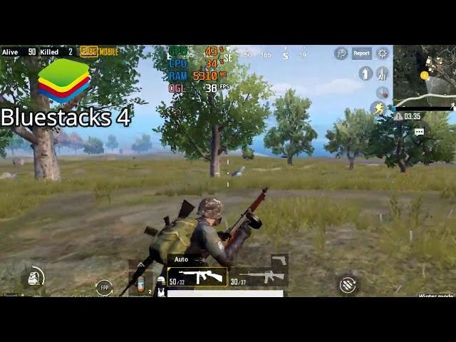 PUBG MOBILE PLAY TGB Vs NOX Vs BLUESTACKS 4