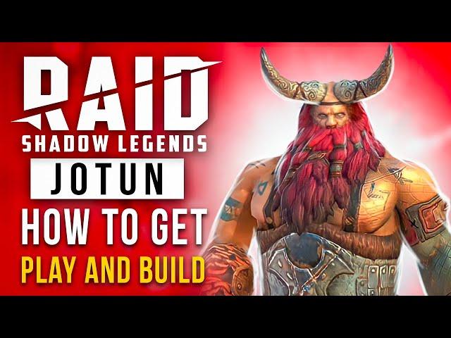 JOTUN Raid Shadow Legends Free | How to get epic champion | JOTUN build and Promo Code 