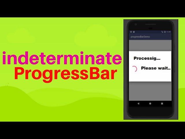 circular progress bar  in android