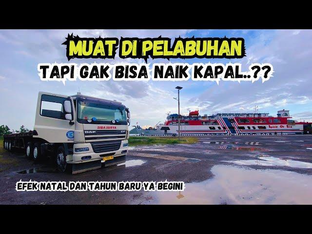 Muatan Oversize Gayor depan belakang auto nginep lagi nih 