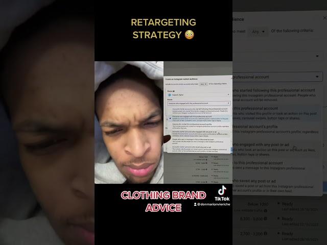 Instagram ads retargeting strategy