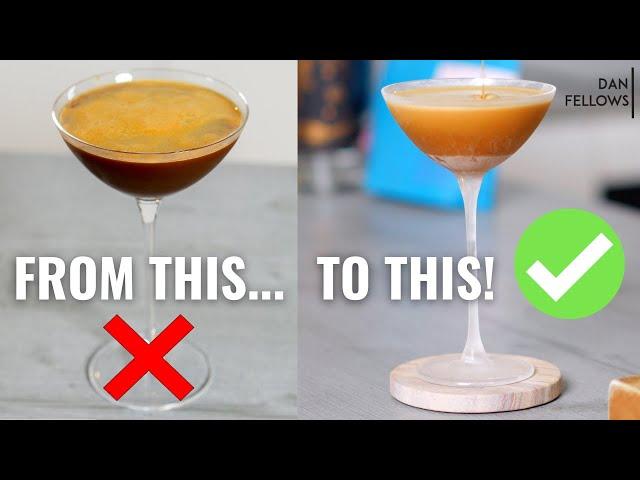 Make BETTER Espresso Martinis: 3 Easy Tips! 