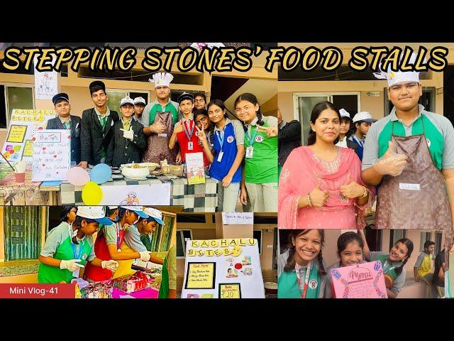 Mini Vlog-41 || Stepping Stone Food Stall Fiesta || Ariba Khan