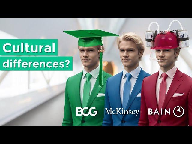 Difference in Culture at McKinsey, BCG & Bain - A Reality Check