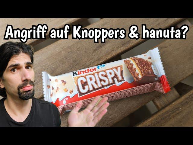 Der neue kinder Crispy Riegel von Ferrero (nicht bei uns)