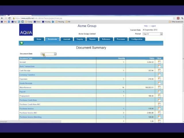 Cloud based accounting application data integration