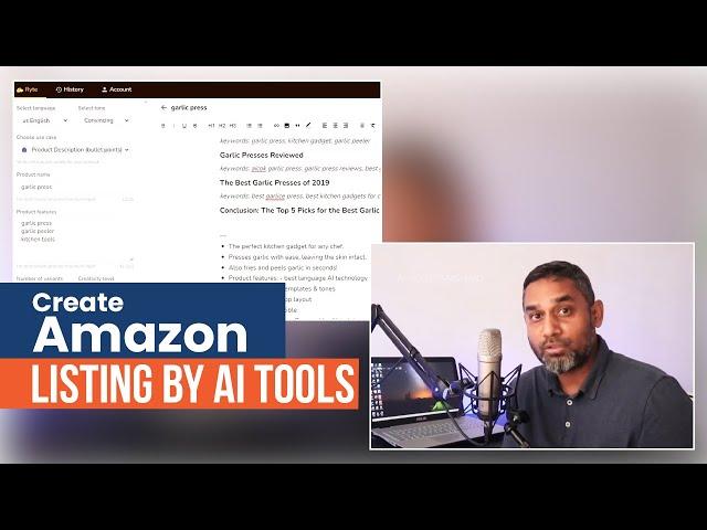 Create Amazon Listing by AI Tools