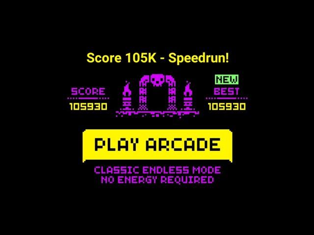 Tomb Of The Mask - 105K, Arcade Speedrun!