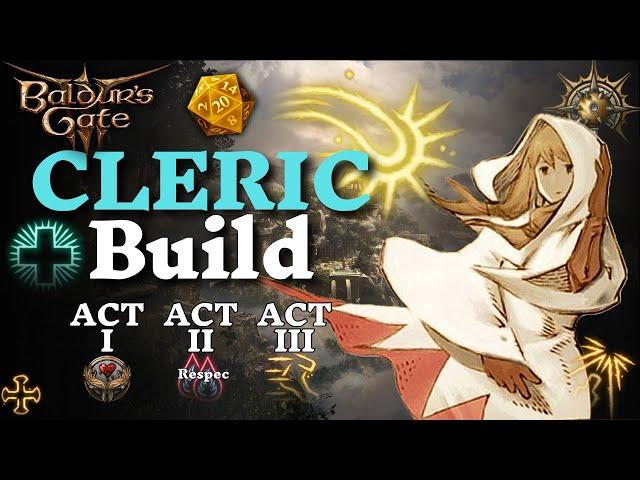 Ultimate Support BUILD | Baldur's Gate 3 Cleric Life Domain Multi Class