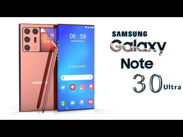 Samsung Galaxy Note 30 Ultra First Look Trailer Concept