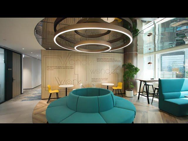 Step inside ATLASPACE's newest coworking space in the iconic CITIC Tower!