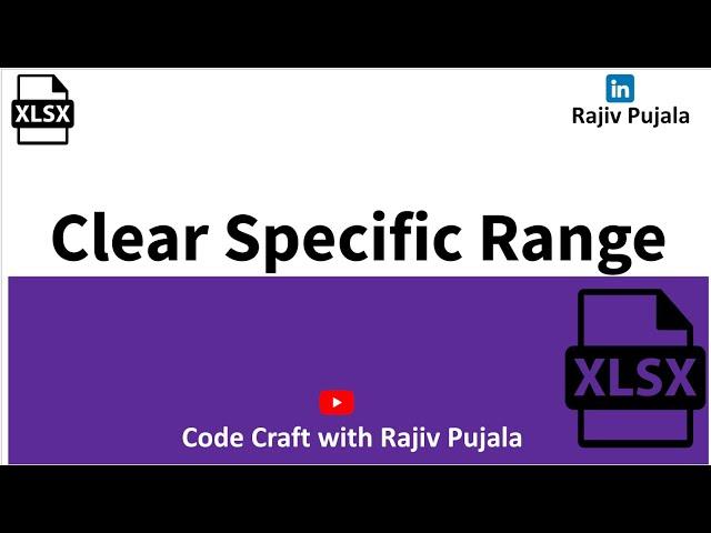 8. Clear Specific Range in Excel Using Macros VBA: Streamline Your Excel Tasks!