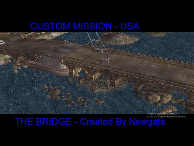 Command & Conquer - Generals Gameplay (CUSTOM MISSION - GLA : THE BRIDGE by Newgate)