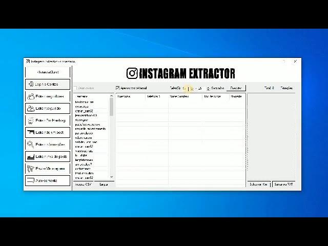 Instagram Data Extractor Latest Version | Instagram Leads Extractor Software