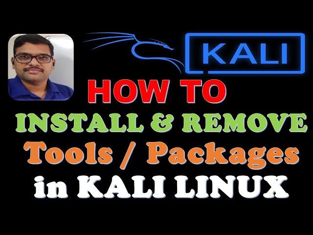 HOW TO INSTALL AND REMOVE TOOLS / PACKAGES IN KALI LINUX || ETHICAL HACKING || WHAT IS sudo apt-get